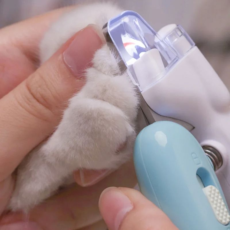PawCare Pro™ LED Nail Clippers