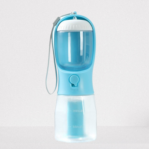 PawGo™ 3-in-1 Water Bottle with Food Container & Poop Bag Holder