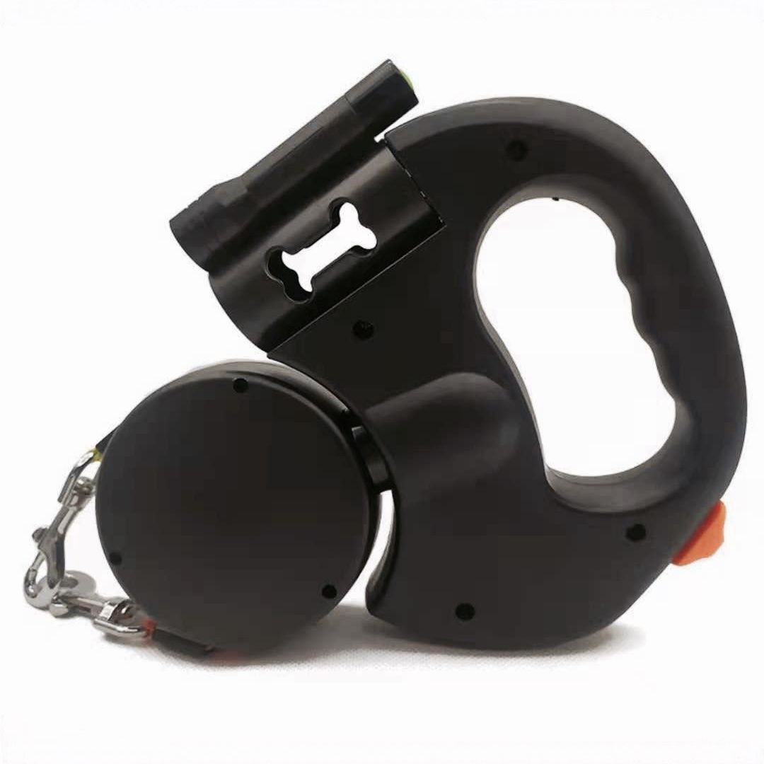 PawLink™ Dual Retractable Dog Leash with LED Light