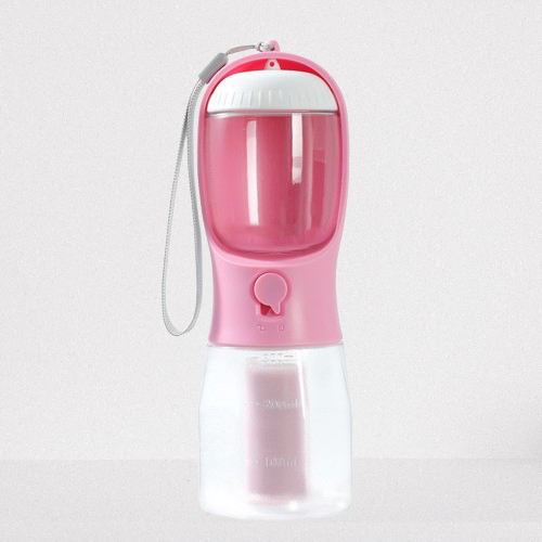 PawGo™ 3-in-1 Water Bottle with Food Container & Poop Bag Holder