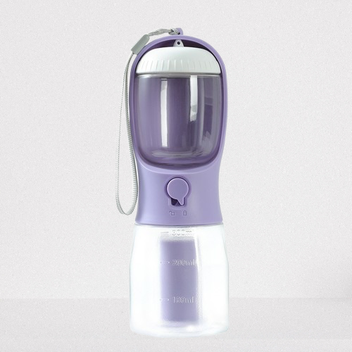 PawGo™ 3-in-1 Water Bottle with Food Container & Poop Bag Holder