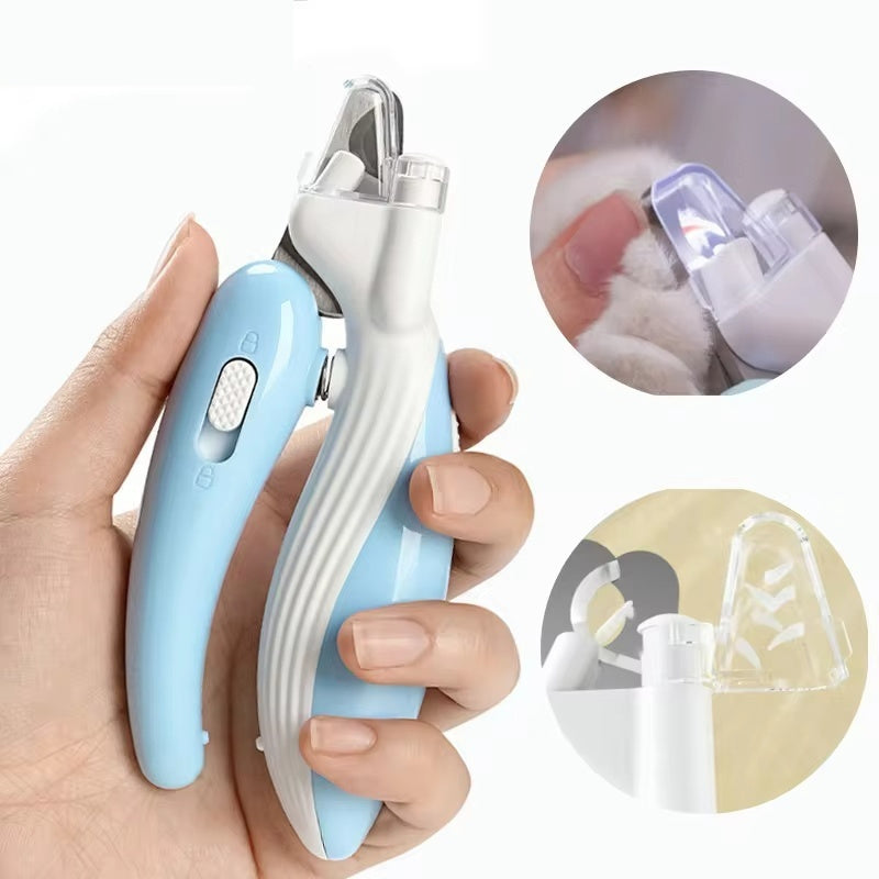PawCare Pro™ LED Nail Clippers